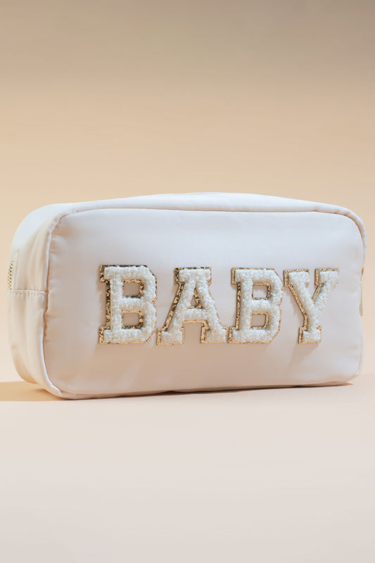 BABY Almond White Pouch