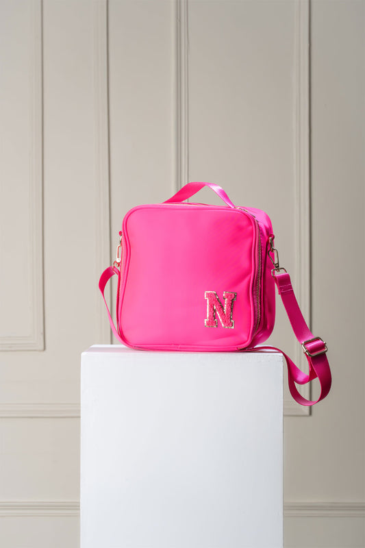 Hot Pink Lunch Bag