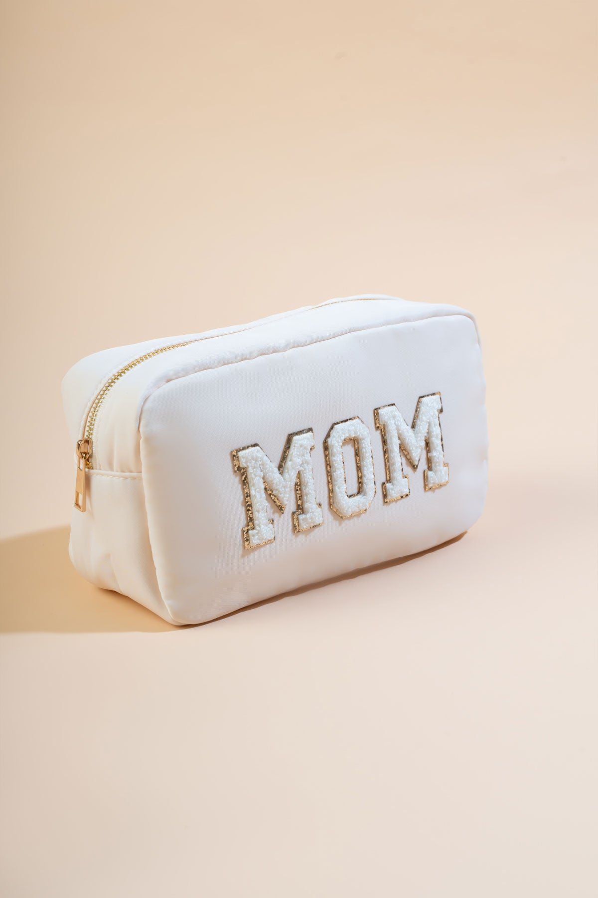 MOM Almond White Pouch