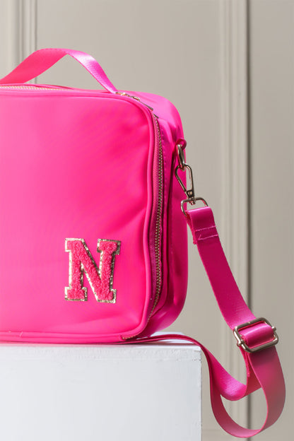 Hot Pink Lunch Bag