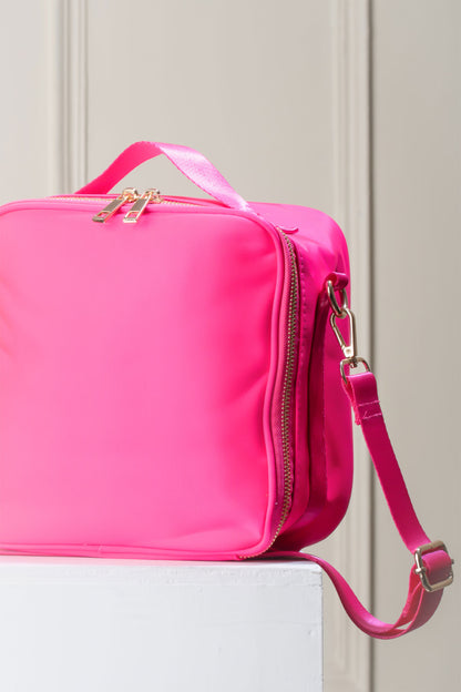 Hot Pink Lunch Bag