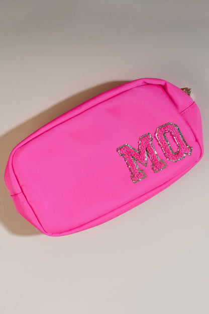 Medium Hot Pink Pouch