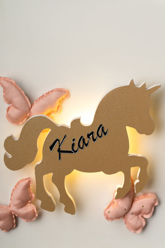 GOLD UNICORN Lamp